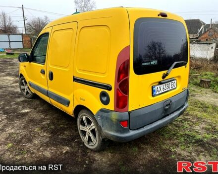 Желтый Рено Кенгу, объемом двигателя 1.9 л и пробегом 450 тыс. км за 1850 $, фото 3 на Automoto.ua