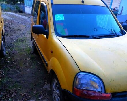 Желтый Рено Кенгу, объемом двигателя 1.9 л и пробегом 267 тыс. км за 3500 $, фото 3 на Automoto.ua