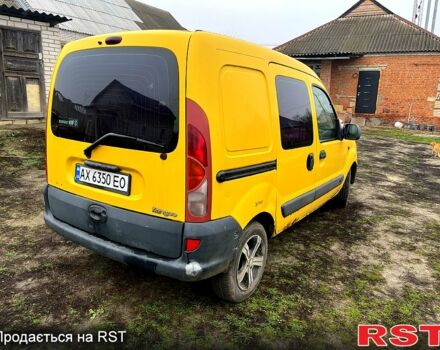 Желтый Рено Кенгу, объемом двигателя 1.9 л и пробегом 450 тыс. км за 1850 $, фото 4 на Automoto.ua