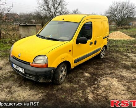 Желтый Рено Кенгу, объемом двигателя 1.9 л и пробегом 450 тыс. км за 1850 $, фото 2 на Automoto.ua