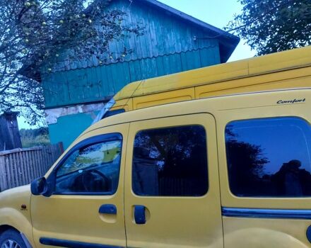 Желтый Рено Кенгу, объемом двигателя 1.9 л и пробегом 267 тыс. км за 3500 $, фото 8 на Automoto.ua