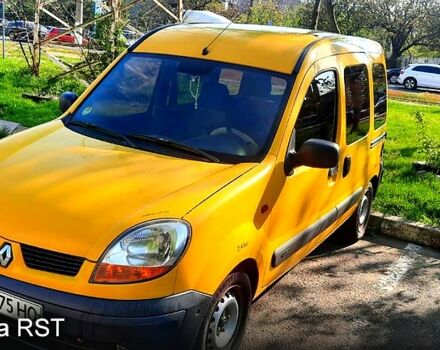 Желтый Рено Кенгу, объемом двигателя 1.5 л и пробегом 329 тыс. км за 3600 $, фото 4 на Automoto.ua