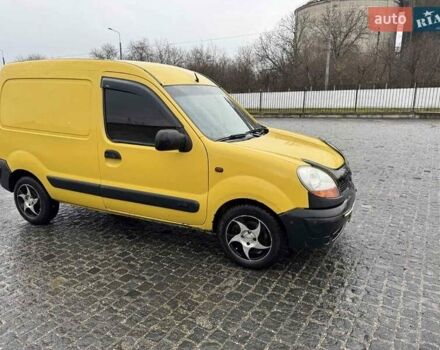 Желтый Рено Кенгу, объемом двигателя 1.5 л и пробегом 300 тыс. км за 2500 $, фото 6 на Automoto.ua