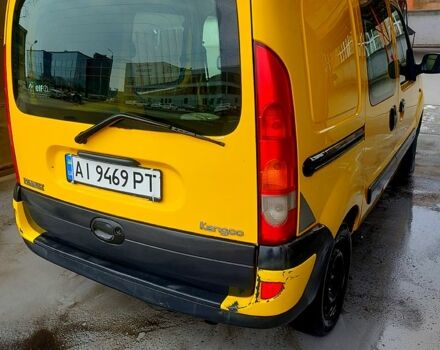 Желтый Рено Кенгу, объемом двигателя 1.5 л и пробегом 250 тыс. км за 2300 $, фото 3 на Automoto.ua