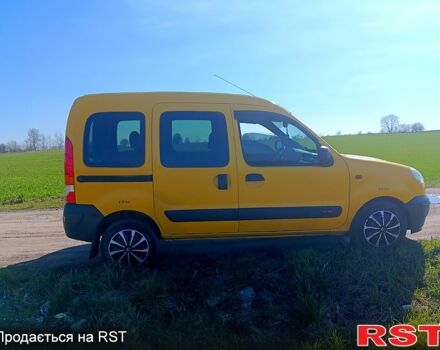 Желтый Рено Кенгу, объемом двигателя 1.5 л и пробегом 170 тыс. км за 4000 $, фото 7 на Automoto.ua