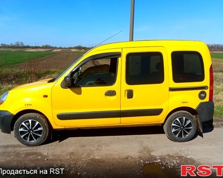 Желтый Рено Кенгу, объемом двигателя 1.5 л и пробегом 170 тыс. км за 4000 $, фото 9 на Automoto.ua