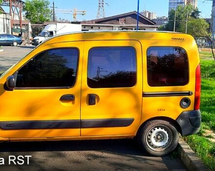 Желтый Рено Кенгу, объемом двигателя 1.5 л и пробегом 329 тыс. км за 3600 $, фото 3 на Automoto.ua