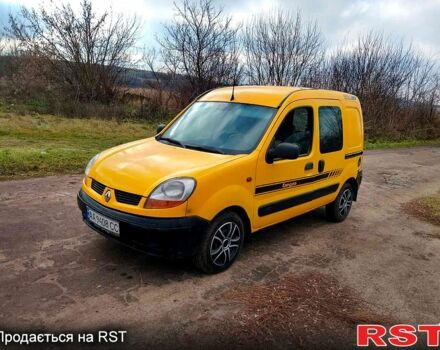 Желтый Рено Кенгу, объемом двигателя 1.6 л и пробегом 300 тыс. км за 3700 $, фото 1 на Automoto.ua