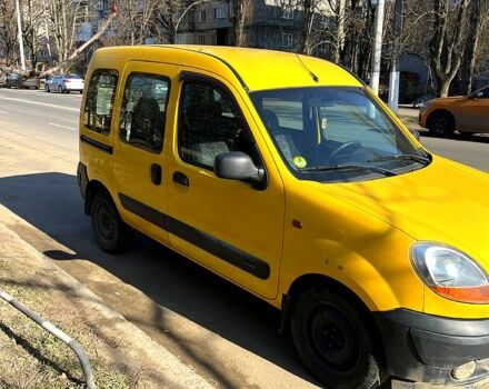 Рено Кенгу 2004 в Одессе на Automoto.ua Желтый Рено Кенгу, объемом двигателя 1.5 л и пробегом 300 тыс. км за 3500 $, фото 1 на Automoto.ua