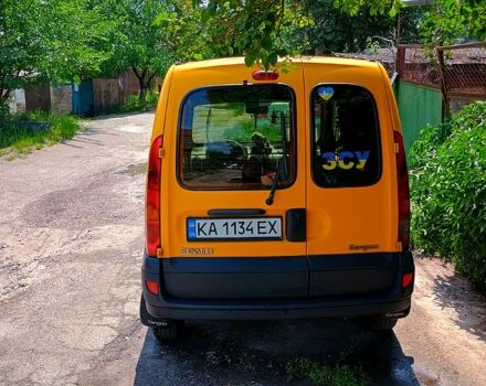 Желтый Рено Кенгу, объемом двигателя 1.5 л и пробегом 317 тыс. км за 2850 $, фото 4 на Automoto.ua