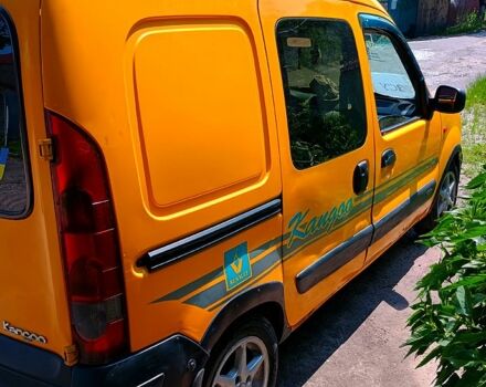 Желтый Рено Кенгу, объемом двигателя 1.5 л и пробегом 317 тыс. км за 2850 $, фото 5 на Automoto.ua