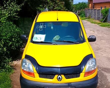 Желтый Рено Кенгу, объемом двигателя 1.5 л и пробегом 317 тыс. км за 2850 $, фото 2 на Automoto.ua