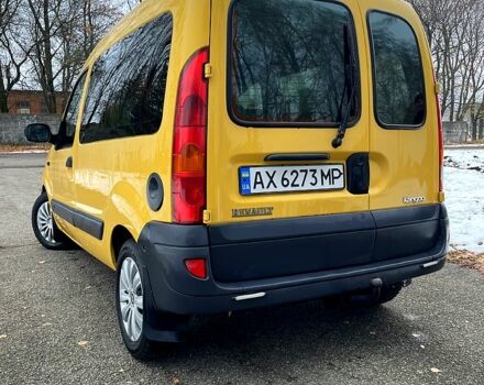 Желтый Рено Кенгу, объемом двигателя 1.5 л и пробегом 235 тыс. км за 4399 $, фото 4 на Automoto.ua