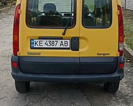 Желтый Рено Кенгу, объемом двигателя 1.5 л и пробегом 286 тыс. км за 2800 $, фото 3 на Automoto.ua