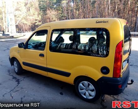 Желтый Рено Кенгу, объемом двигателя 1.5 л и пробегом 228 тыс. км за 5100 $, фото 11 на Automoto.ua
