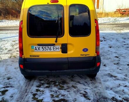 Желтый Рено Кенгу, объемом двигателя 15 л и пробегом 152 тыс. км за 4999 $, фото 8 на Automoto.ua