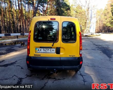 Желтый Рено Кенгу, объемом двигателя 1.5 л и пробегом 228 тыс. км за 5100 $, фото 8 на Automoto.ua