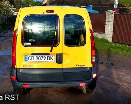 Желтый Рено Кенгу, объемом двигателя 1.5 л и пробегом 165 тыс. км за 3500 $, фото 1 на Automoto.ua