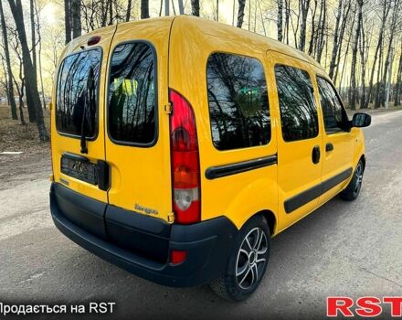 Желтый Рено Кенгу, объемом двигателя 15 л и пробегом 230 тыс. км за 4750 $, фото 5 на Automoto.ua