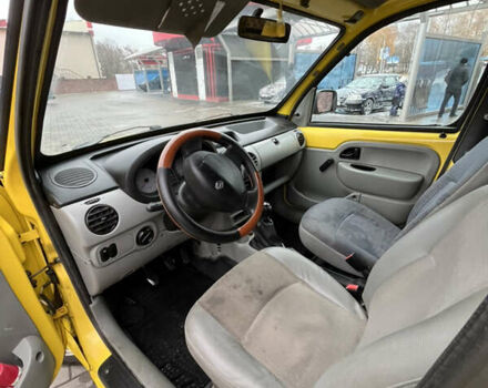 Желтый Рено Кенгу, объемом двигателя 1.87 л и пробегом 403 тыс. км за 3000 $, фото 6 на Automoto.ua