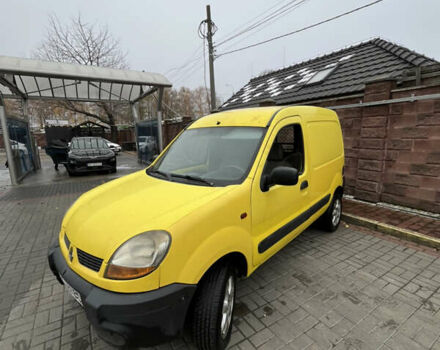 Желтый Рено Кенгу, объемом двигателя 1.87 л и пробегом 403 тыс. км за 3000 $, фото 1 на Automoto.ua