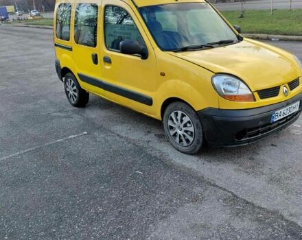 Желтый Рено Кенгу, объемом двигателя 1.5 л и пробегом 254 тыс. км за 3100 $, фото 2 на Automoto.ua