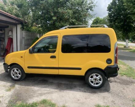 Желтый Рено Кенгу, объемом двигателя 1.9 л и пробегом 320 тыс. км за 2300 $, фото 3 на Automoto.ua