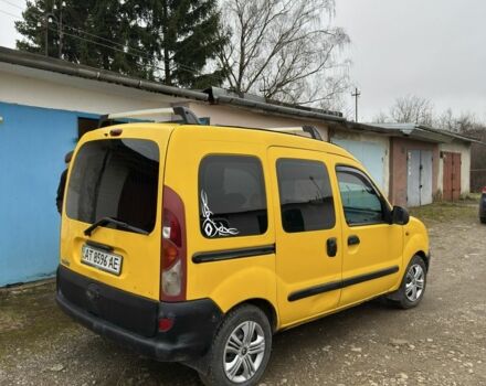 Желтый Рено Кенгу, объемом двигателя 1.9 л и пробегом 200 тыс. км за 2100 $, фото 4 на Automoto.ua