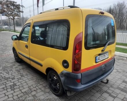 Желтый Рено Кенгу, объемом двигателя 1.9 л и пробегом 216 тыс. км за 3250 $, фото 10 на Automoto.ua