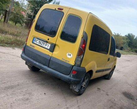 Жовтий Рено Кєнгу, об'ємом двигуна 1.9 л та пробігом 4 тис. км за 2000 $, фото 3 на Automoto.ua
