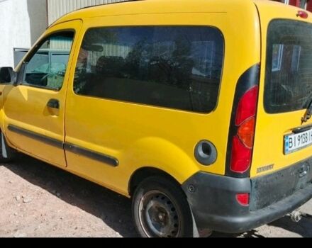 Желтый Рено Кенгу, объемом двигателя 1.9 л и пробегом 280 тыс. км за 2950 $, фото 1 на Automoto.ua