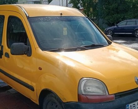 Желтый Рено Кенгу, объемом двигателя 1.9 л и пробегом 165 тыс. км за 1900 $, фото 1 на Automoto.ua
