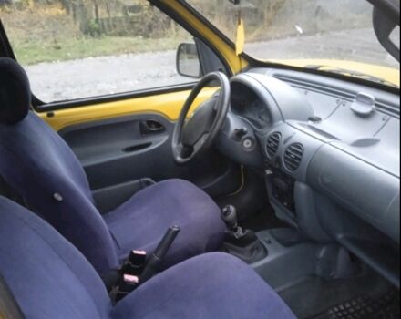 Желтый Рено Кенгу, объемом двигателя 1.9 л и пробегом 280 тыс. км за 2999 $, фото 7 на Automoto.ua