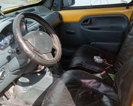 Желтый Рено Кенгу, объемом двигателя 1.9 л и пробегом 165 тыс. км за 1900 $, фото 5 на Automoto.ua