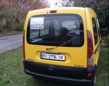 Желтый Рено Кенгу, объемом двигателя 1.9 л и пробегом 280 тыс. км за 2999 $, фото 9 на Automoto.ua