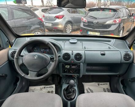 Жовтий Рено Кєнгу, об'ємом двигуна 1.9 л та пробігом 215 тис. км за 2500 $, фото 7 на Automoto.ua