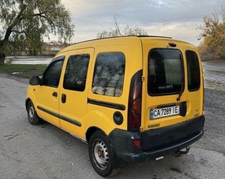 Желтый Рено Кенгу, объемом двигателя 1.9 л и пробегом 252 тыс. км за 2600 $, фото 5 на Automoto.ua