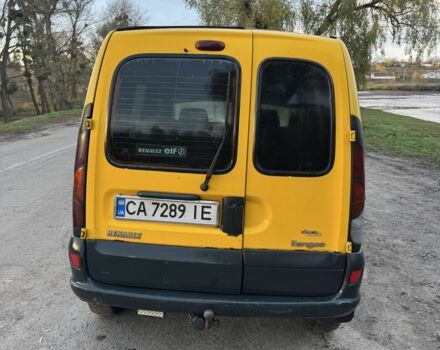 Желтый Рено Кенгу, объемом двигателя 1.9 л и пробегом 252 тыс. км за 2600 $, фото 4 на Automoto.ua