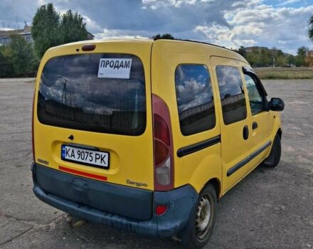 Жовтий Рено Кєнгу, об'ємом двигуна 1.9 л та пробігом 220 тис. км за 2000 $, фото 5 на Automoto.ua