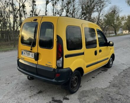 Желтый Рено Кенгу, объемом двигателя 1.9 л и пробегом 252 тыс. км за 2600 $, фото 3 на Automoto.ua
