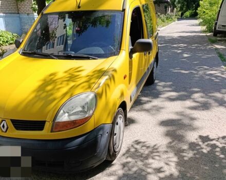 Желтый Рено Кенгу, объемом двигателя 1.5 л и пробегом 285 тыс. км за 4500 $, фото 1 на Automoto.ua
