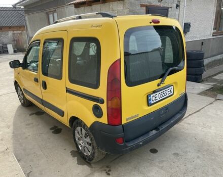 Жовтий Рено Кєнгу, об'ємом двигуна 1.5 л та пробігом 290 тис. км за 2550 $, фото 2 на Automoto.ua