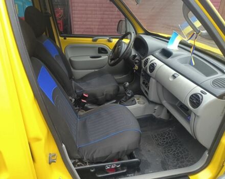 Желтый Рено Кенгу, объемом двигателя 1.5 л и пробегом 264 тыс. км за 3200 $, фото 1 на Automoto.ua