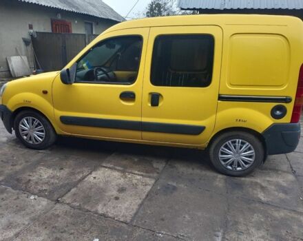 Желтый Рено Кенгу, объемом двигателя 1.5 л и пробегом 264 тыс. км за 3200 $, фото 3 на Automoto.ua