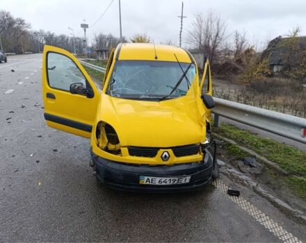 Жовтий Рено Кєнгу, об'ємом двигуна 1.5 л та пробігом 177 тис. км за 1300 $, фото 1 на Automoto.ua