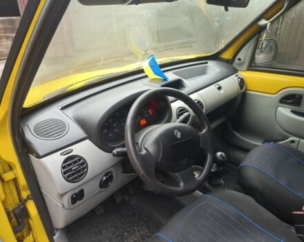 Желтый Рено Кенгу, объемом двигателя 1.5 л и пробегом 264 тыс. км за 3200 $, фото 2 на Automoto.ua