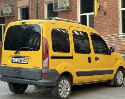 Рено Кєнгу 2003 у Дніпро (Дніпропетровську) на Automoto.ua Жовтий Рено Кєнгу, об'ємом двигуна 1.9 л та пробігом 230 тис. км за 2800 $, фото 8 на Automoto.ua