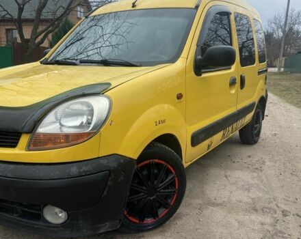 Желтый Рено Кенгу, объемом двигателя 1.5 л и пробегом 320 тыс. км за 3399 $, фото 2 на Automoto.ua