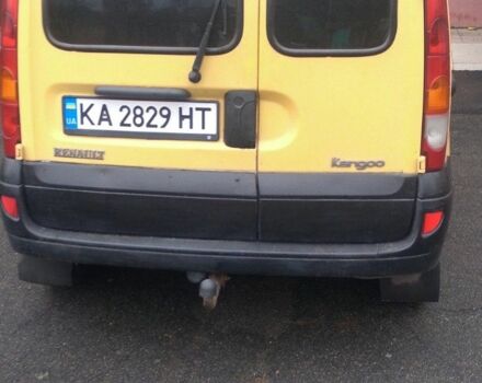 Желтый Рено Кенгу, объемом двигателя 1.5 л и пробегом 220 тыс. км за 3200 $, фото 1 на Automoto.ua