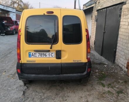 Желтый Рено Кенгу, объемом двигателя 1.5 л и пробегом 320 тыс. км за 4400 $, фото 3 на Automoto.ua